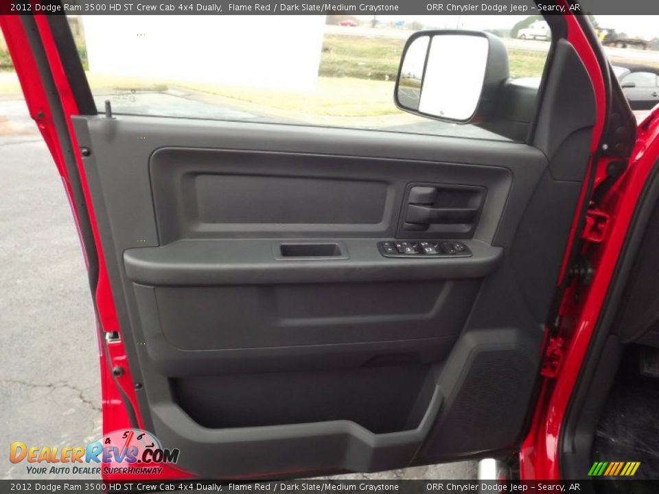 Door Panel of 2012 Dodge Ram 3500 HD ST Crew Cab 4x4 Dually Photo #12