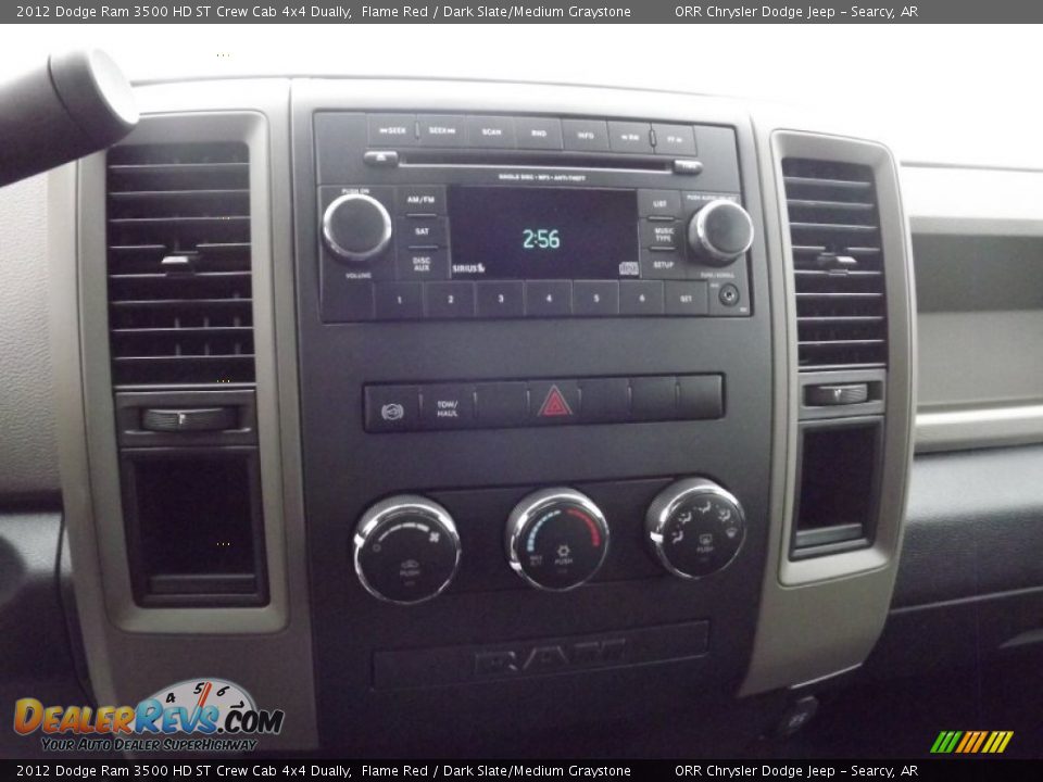 2012 Dodge Ram 3500 HD ST Crew Cab 4x4 Dually Flame Red / Dark Slate/Medium Graystone Photo #10