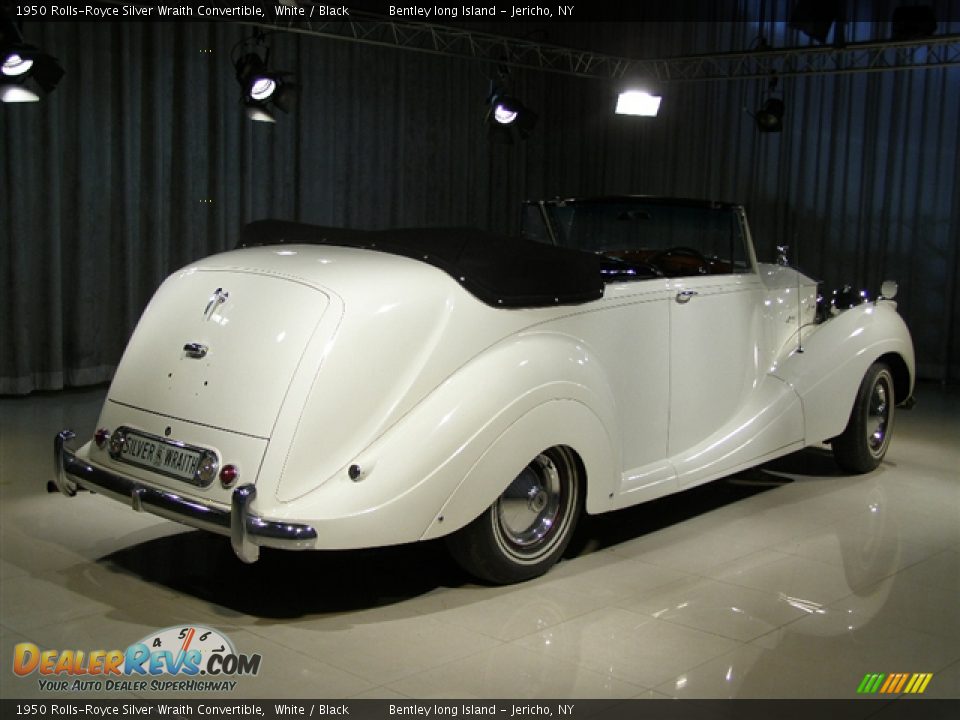 1950 Rolls-Royce Silver Wraith Convertible White / Black Photo #3