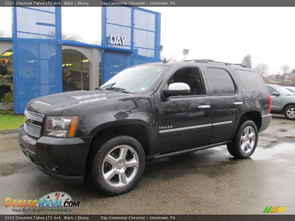 2013 Chevrolet Tahoe LTZ 4x4 Black / Ebony Photo #1