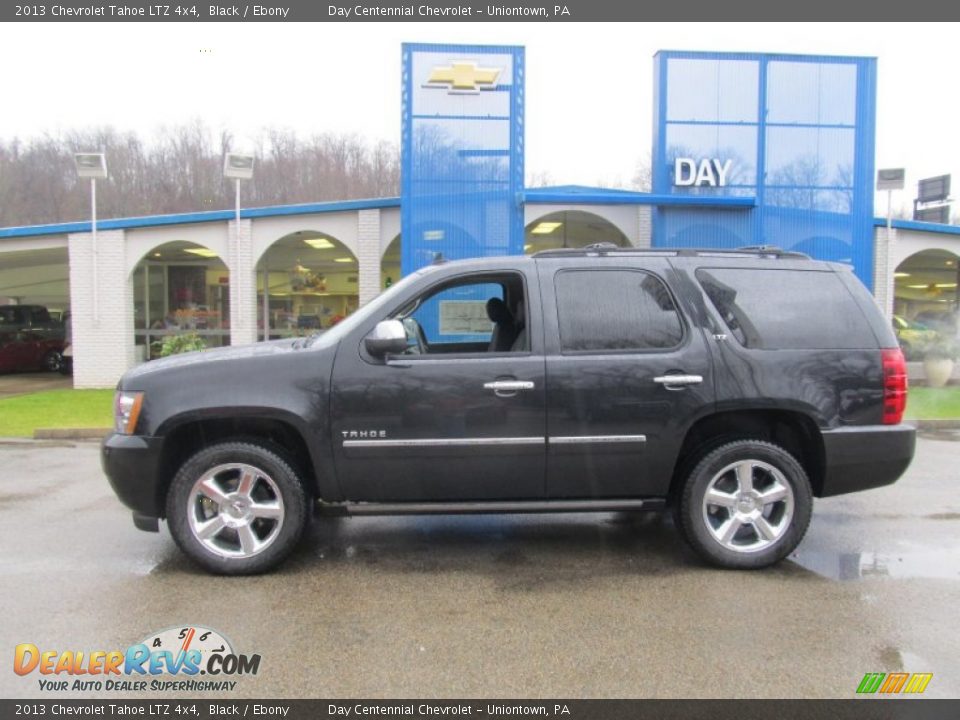 2013 Chevrolet Tahoe LTZ 4x4 Black / Ebony Photo #2