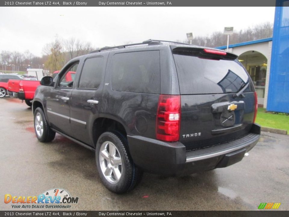 2013 Chevrolet Tahoe LTZ 4x4 Black / Ebony Photo #3