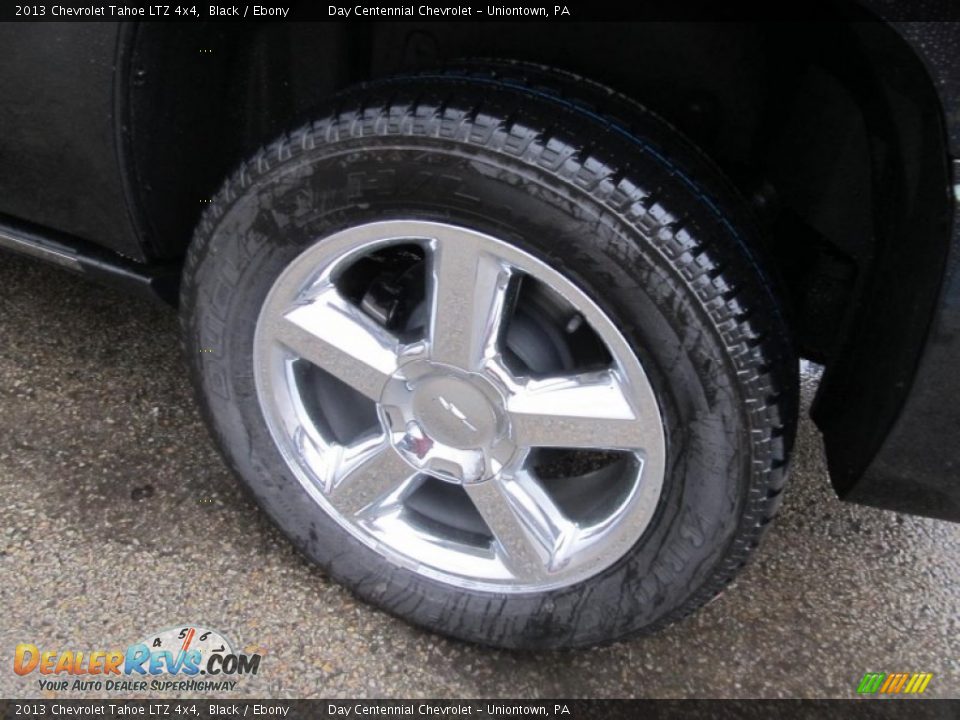 2013 Chevrolet Tahoe LTZ 4x4 Black / Ebony Photo #4