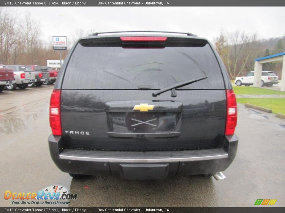 2013 Chevrolet Tahoe LTZ 4x4 Black / Ebony Photo #5