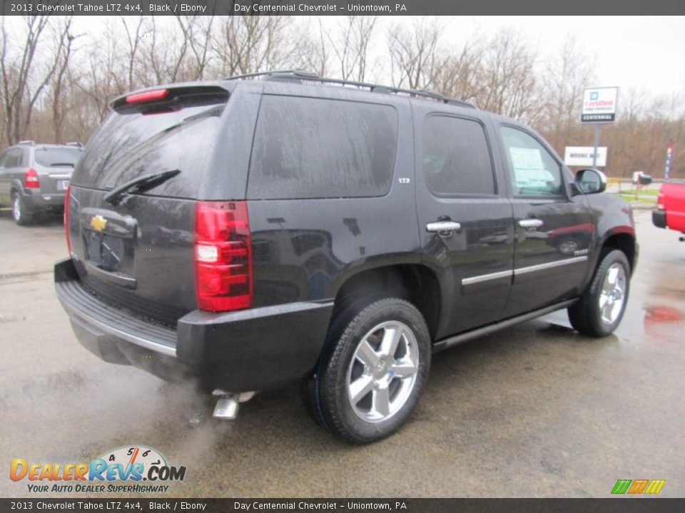 2013 Chevrolet Tahoe LTZ 4x4 Black / Ebony Photo #6