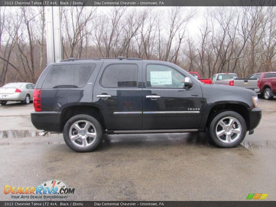 2013 Chevrolet Tahoe LTZ 4x4 Black / Ebony Photo #7