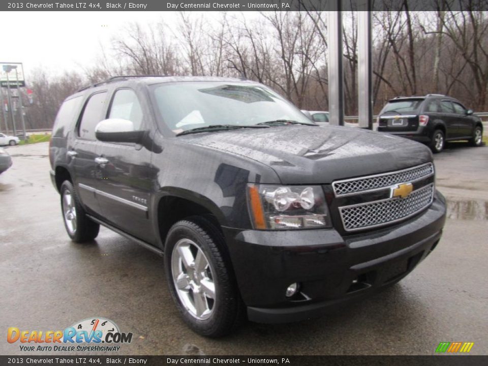 2013 Chevrolet Tahoe LTZ 4x4 Black / Ebony Photo #8