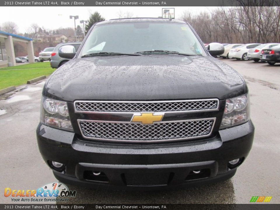 2013 Chevrolet Tahoe LTZ 4x4 Black / Ebony Photo #9