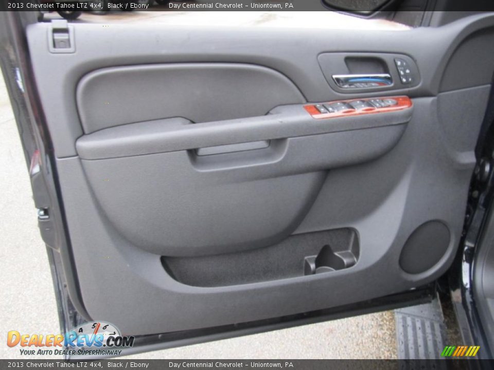 2013 Chevrolet Tahoe LTZ 4x4 Black / Ebony Photo #10