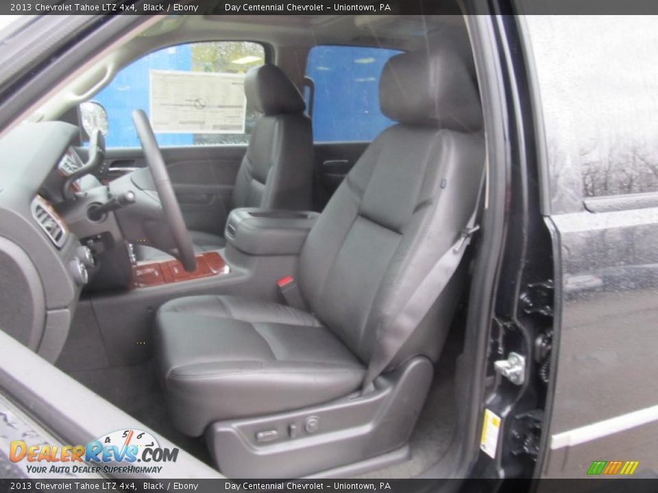 2013 Chevrolet Tahoe LTZ 4x4 Black / Ebony Photo #11