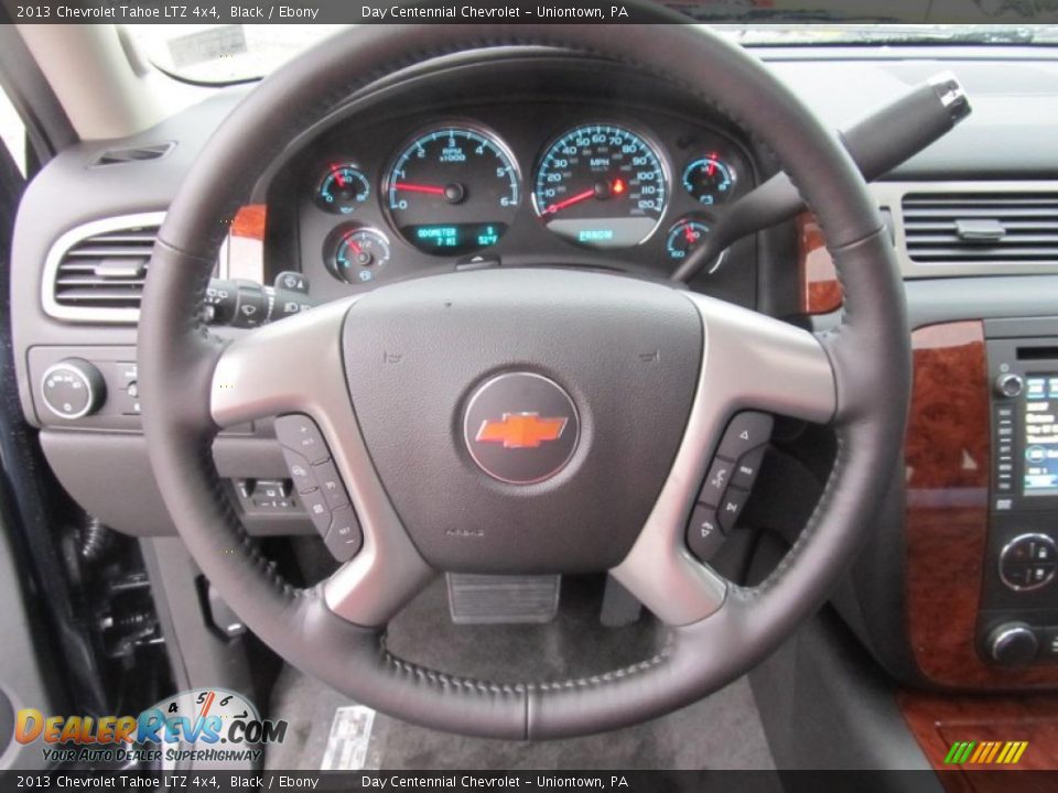 2013 Chevrolet Tahoe LTZ 4x4 Black / Ebony Photo #15