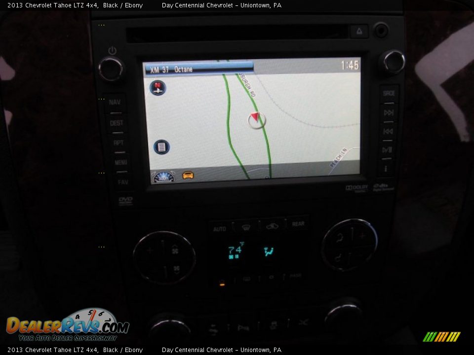 2013 Chevrolet Tahoe LTZ 4x4 Black / Ebony Photo #16