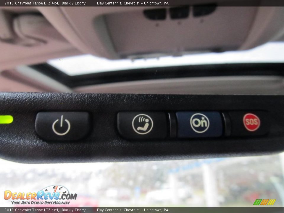 2013 Chevrolet Tahoe LTZ 4x4 Black / Ebony Photo #17