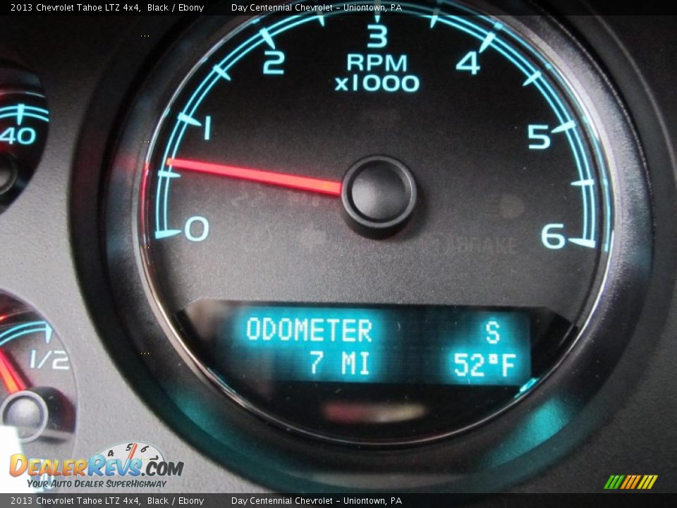 2013 Chevrolet Tahoe LTZ 4x4 Black / Ebony Photo #20