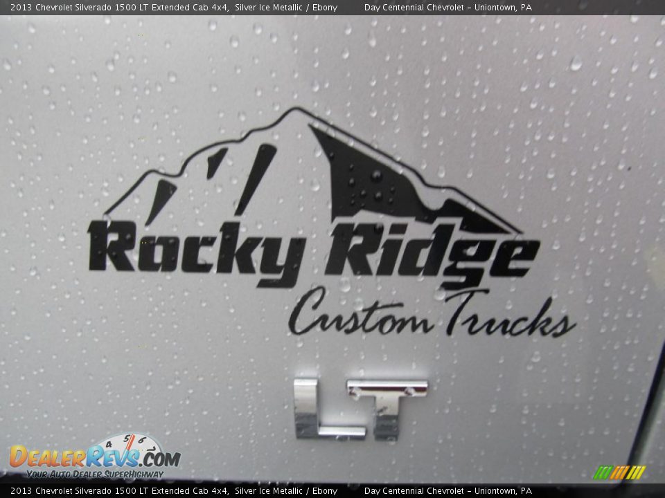 2013 Chevrolet Silverado 1500 LT Extended Cab 4x4 Silver Ice Metallic / Ebony Photo #7