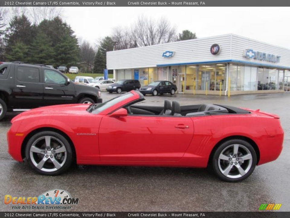 Victory Red 2012 Chevrolet Camaro LT/RS Convertible Photo #2