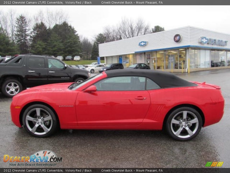 2012 Chevrolet Camaro LT/RS Convertible Victory Red / Black Photo #6