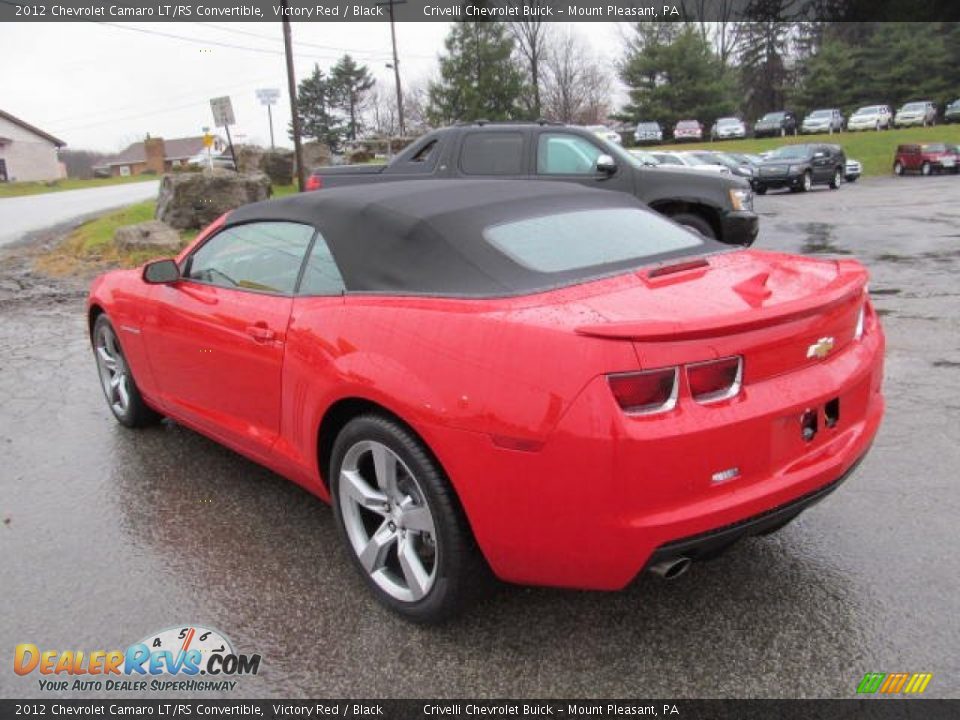 Victory Red 2012 Chevrolet Camaro LT/RS Convertible Photo #9
