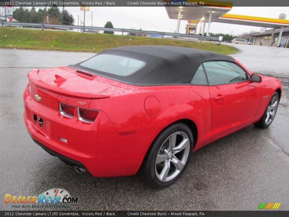 2012 Chevrolet Camaro LT/RS Convertible Victory Red / Black Photo #11