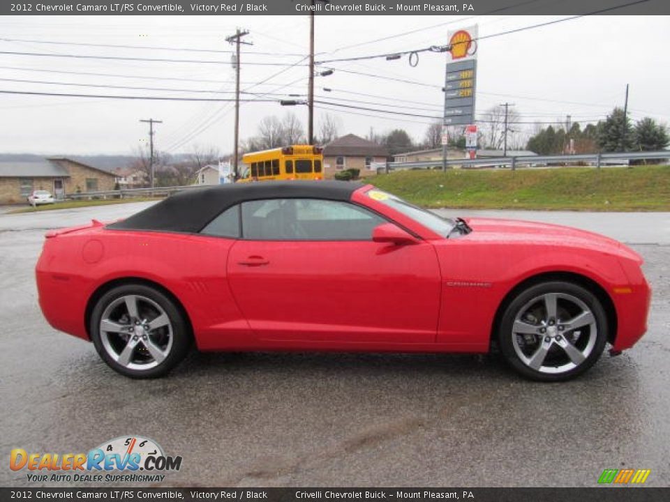 2012 Chevrolet Camaro LT/RS Convertible Victory Red / Black Photo #12