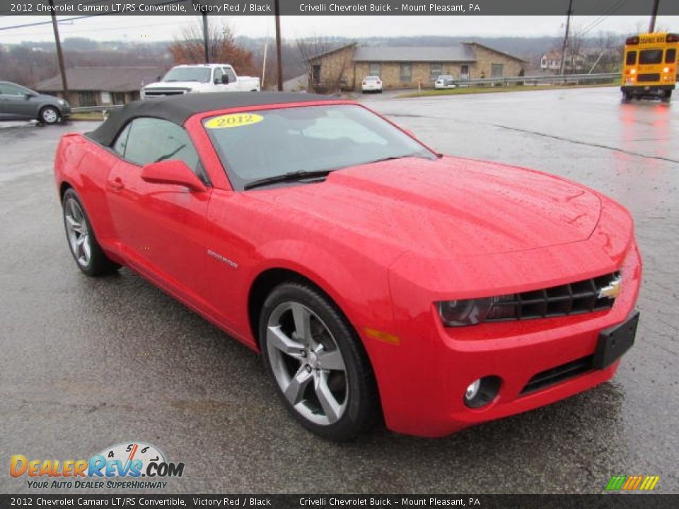 Front 3/4 View of 2012 Chevrolet Camaro LT/RS Convertible Photo #13
