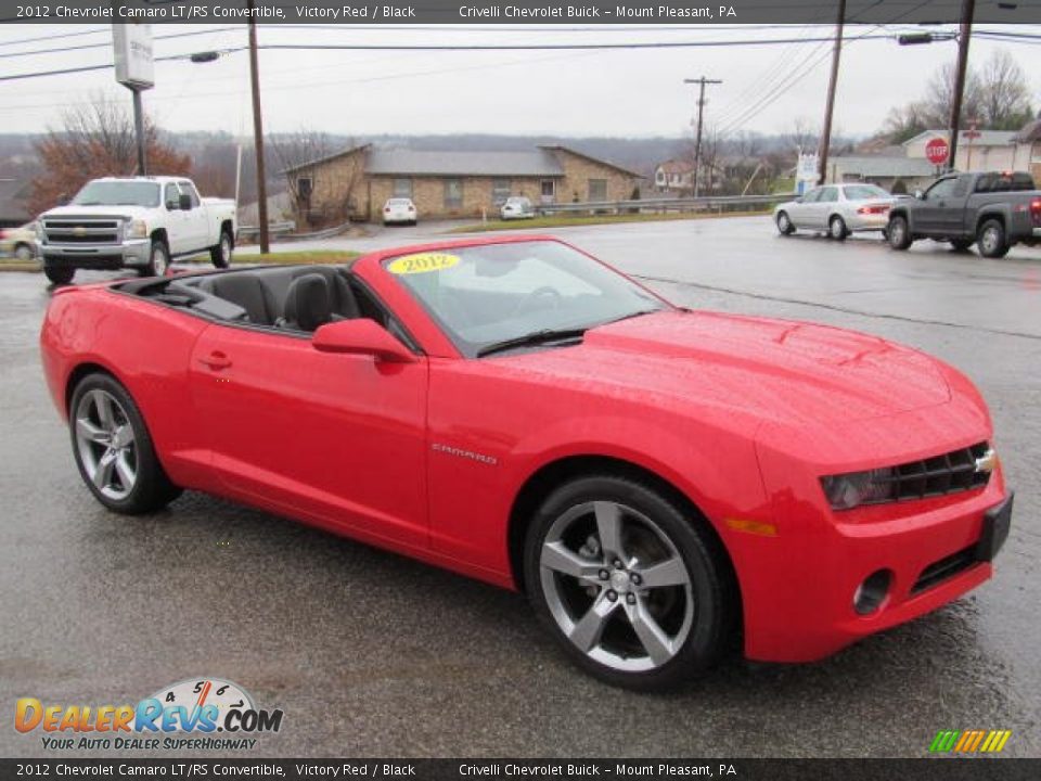 2012 Chevrolet Camaro LT/RS Convertible Victory Red / Black Photo #14