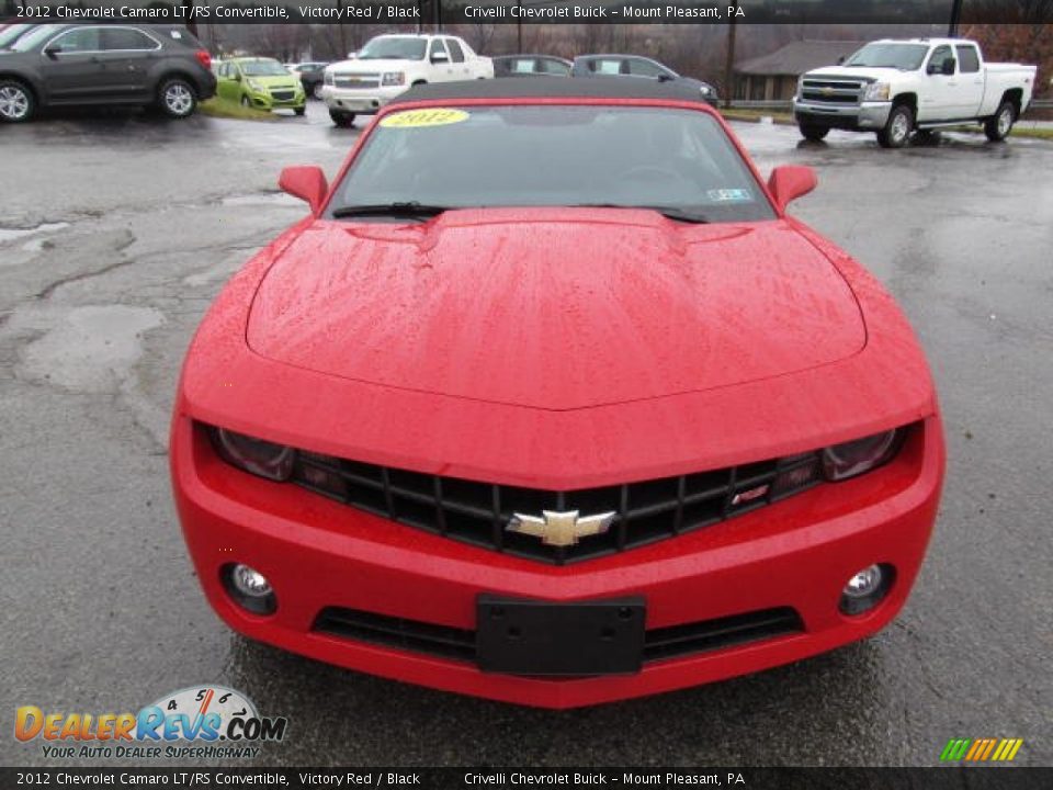 2012 Chevrolet Camaro LT/RS Convertible Victory Red / Black Photo #15