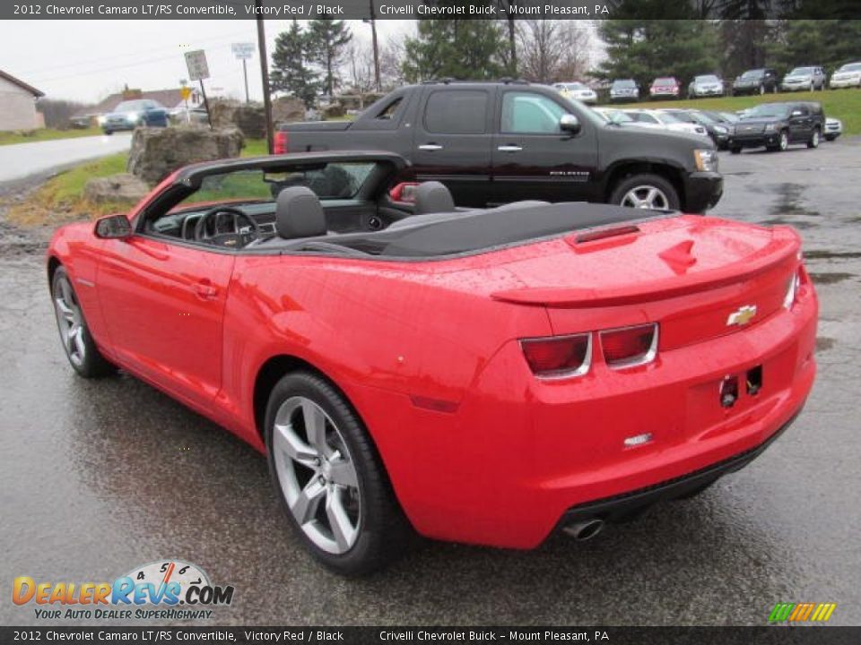 2012 Chevrolet Camaro LT/RS Convertible Victory Red / Black Photo #16