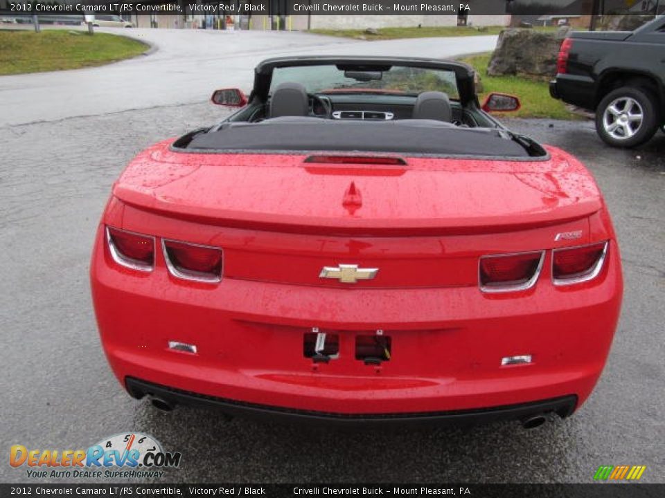 2012 Chevrolet Camaro LT/RS Convertible Victory Red / Black Photo #17