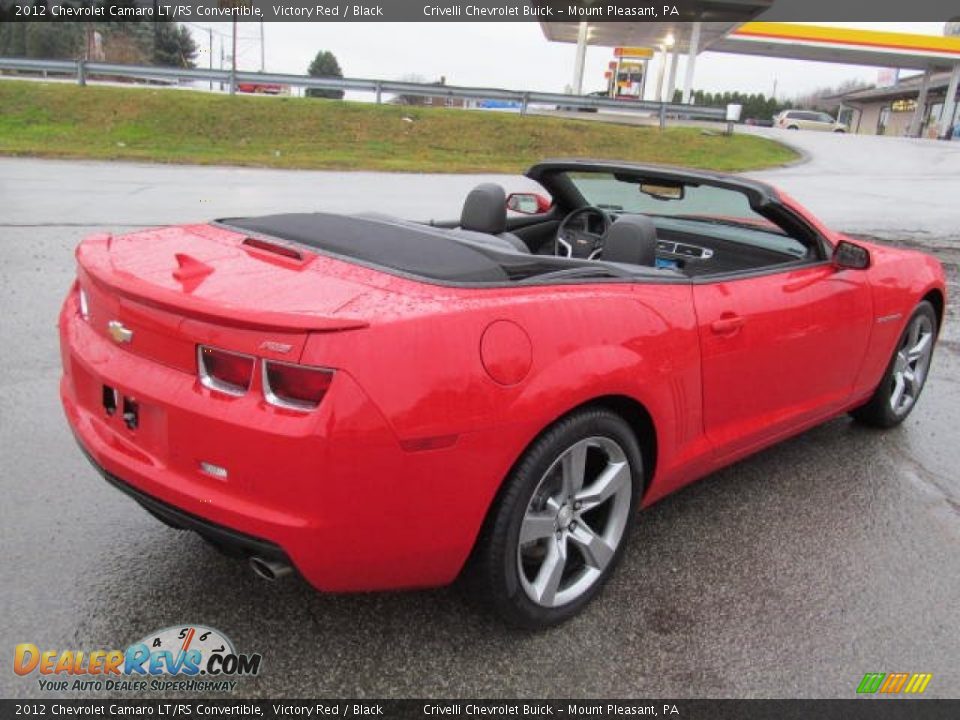 2012 Chevrolet Camaro LT/RS Convertible Victory Red / Black Photo #18