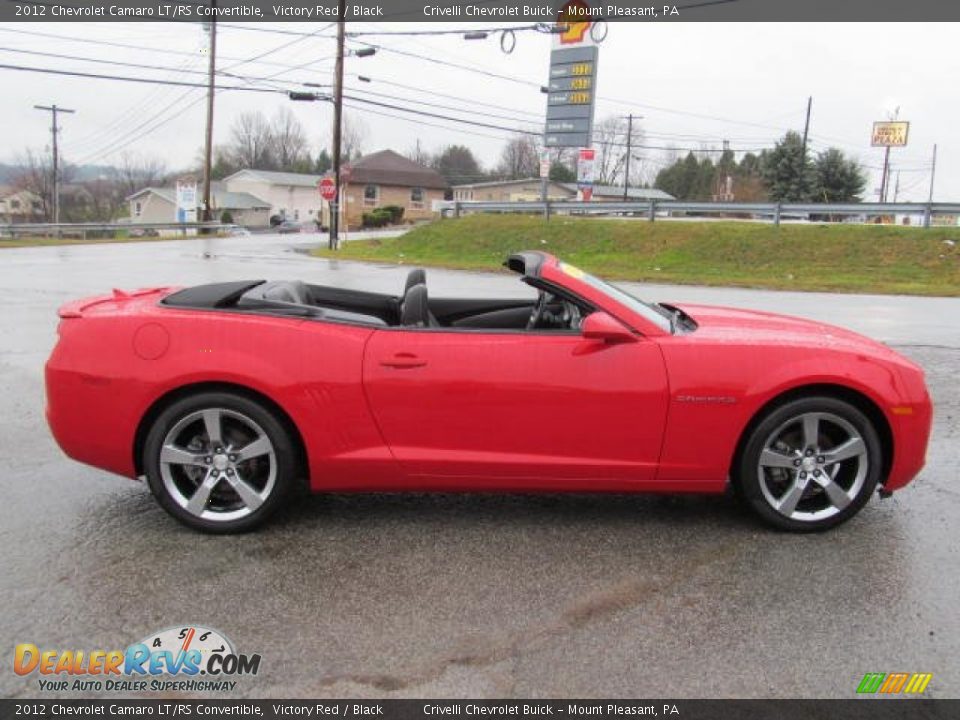 2012 Chevrolet Camaro LT/RS Convertible Victory Red / Black Photo #19