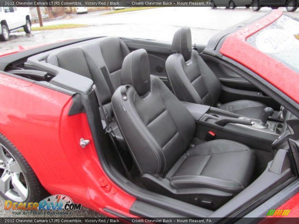 Black Interior - 2012 Chevrolet Camaro LT/RS Convertible Photo #20