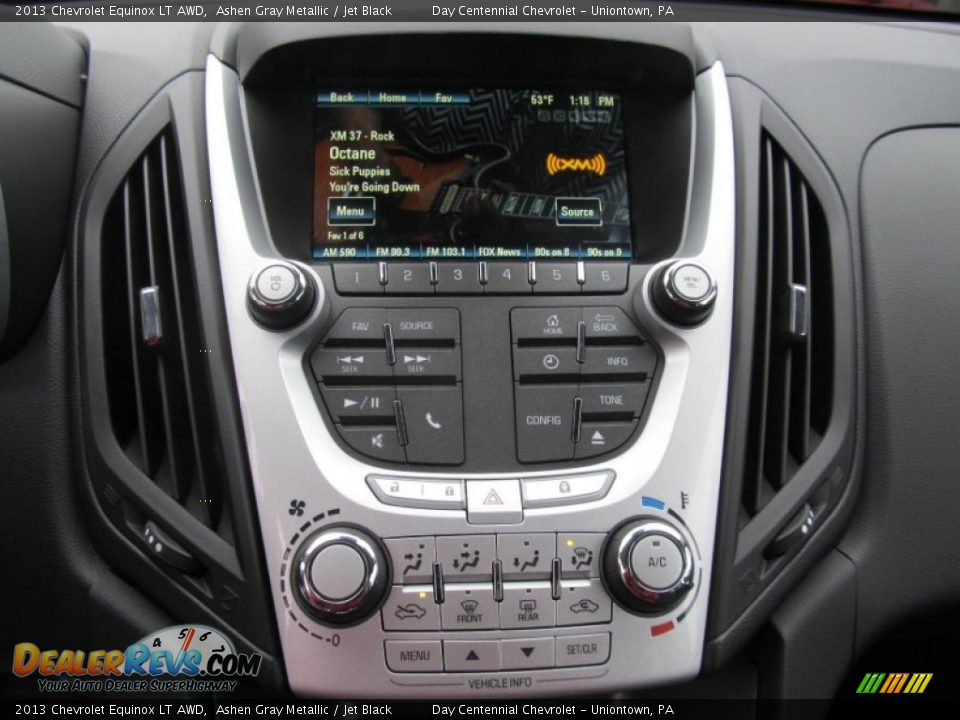 2013 Chevrolet Equinox LT AWD Ashen Gray Metallic / Jet Black Photo #16
