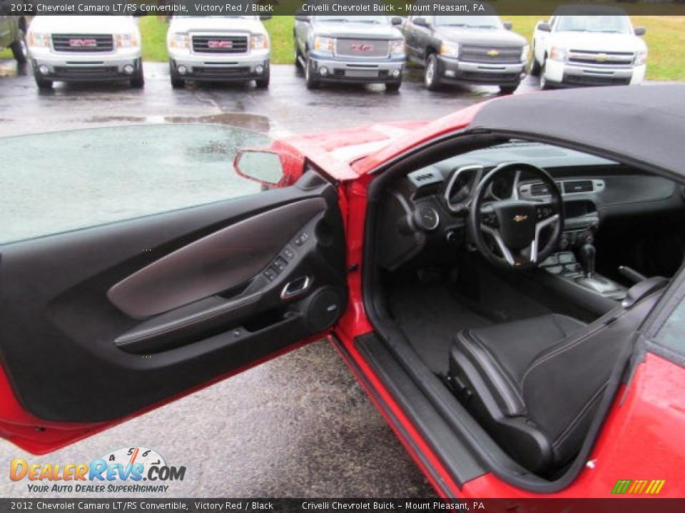 2012 Chevrolet Camaro LT/RS Convertible Victory Red / Black Photo #25