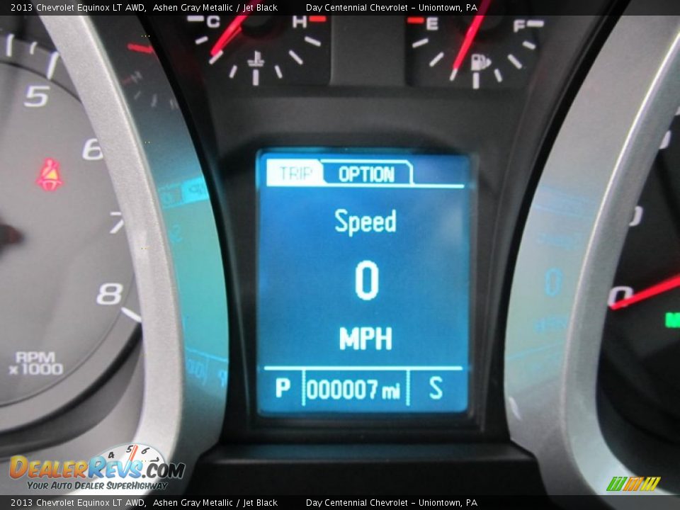 2013 Chevrolet Equinox LT AWD Ashen Gray Metallic / Jet Black Photo #20