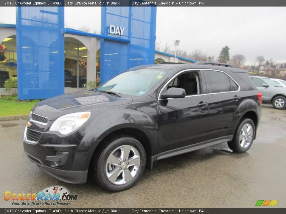 2013 Chevrolet Equinox LT AWD Black Granite Metallic / Jet Black Photo #1