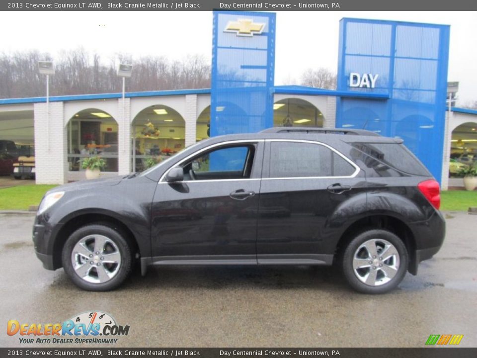 2013 Chevrolet Equinox LT AWD Black Granite Metallic / Jet Black Photo #2