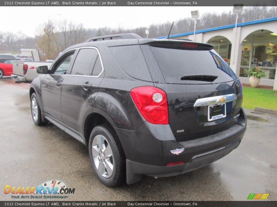2013 Chevrolet Equinox LT AWD Black Granite Metallic / Jet Black Photo #4