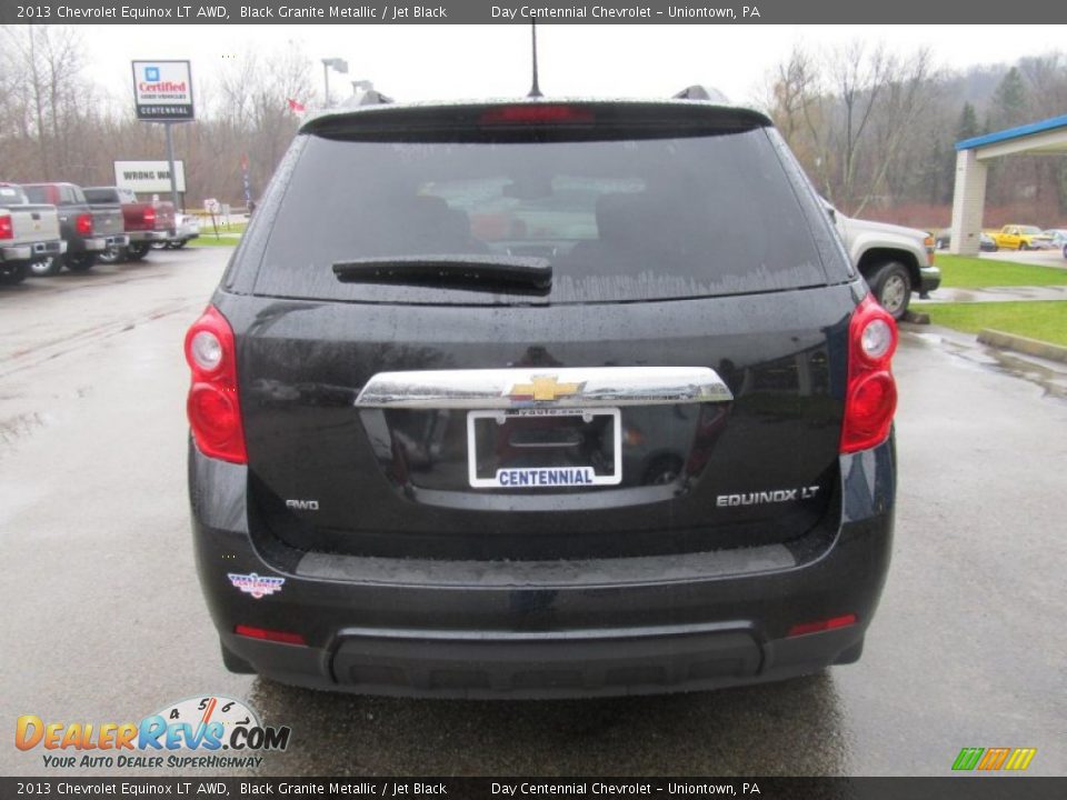 2013 Chevrolet Equinox LT AWD Black Granite Metallic / Jet Black Photo #5