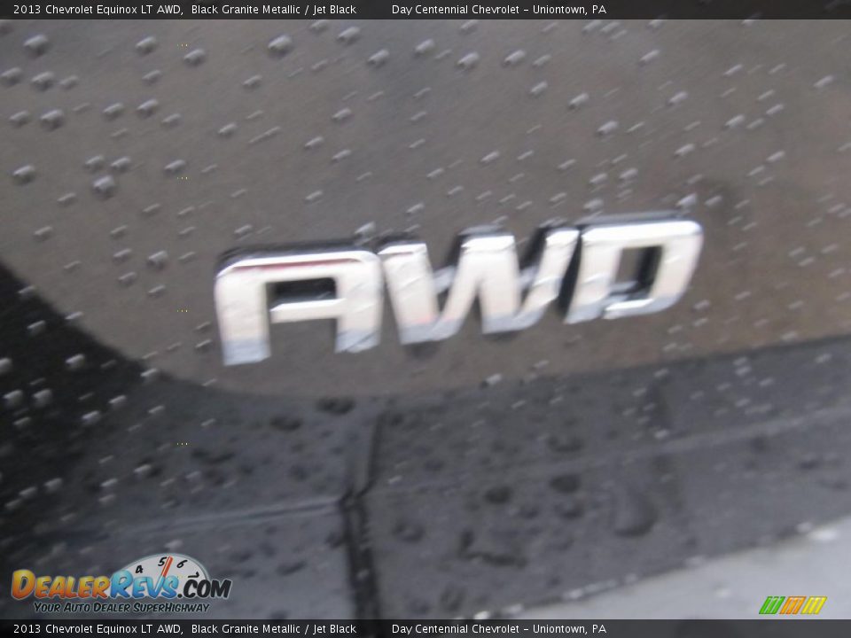 2013 Chevrolet Equinox LT AWD Black Granite Metallic / Jet Black Photo #6