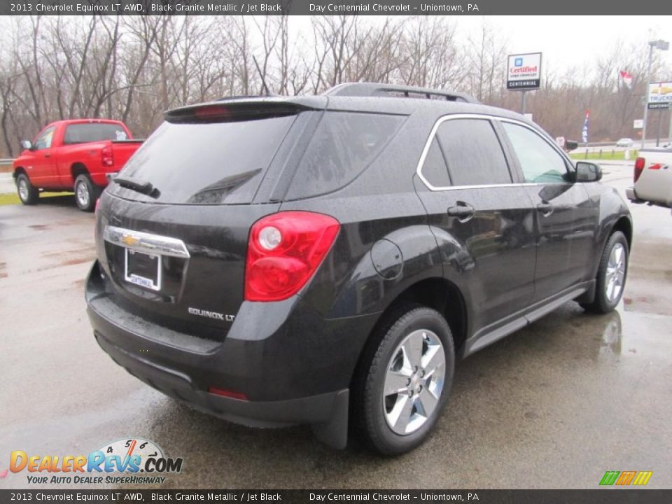 2013 Chevrolet Equinox LT AWD Black Granite Metallic / Jet Black Photo #7