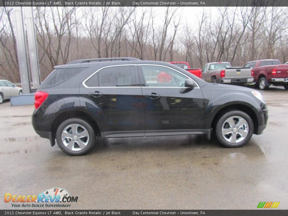 2013 Chevrolet Equinox LT AWD Black Granite Metallic / Jet Black Photo #8