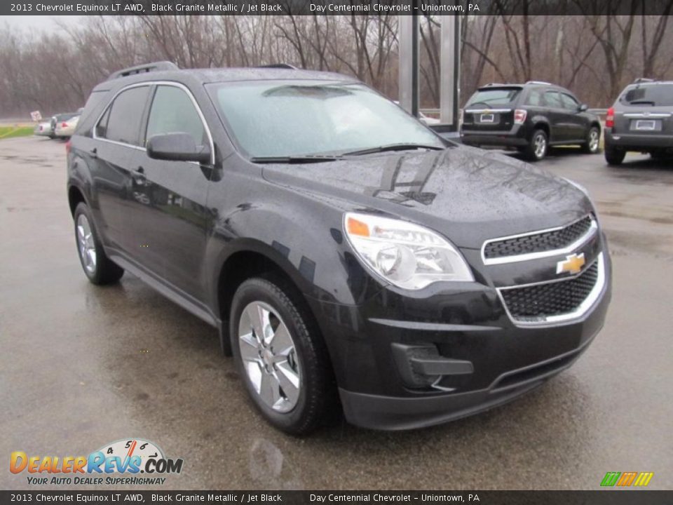 2013 Chevrolet Equinox LT AWD Black Granite Metallic / Jet Black Photo #9