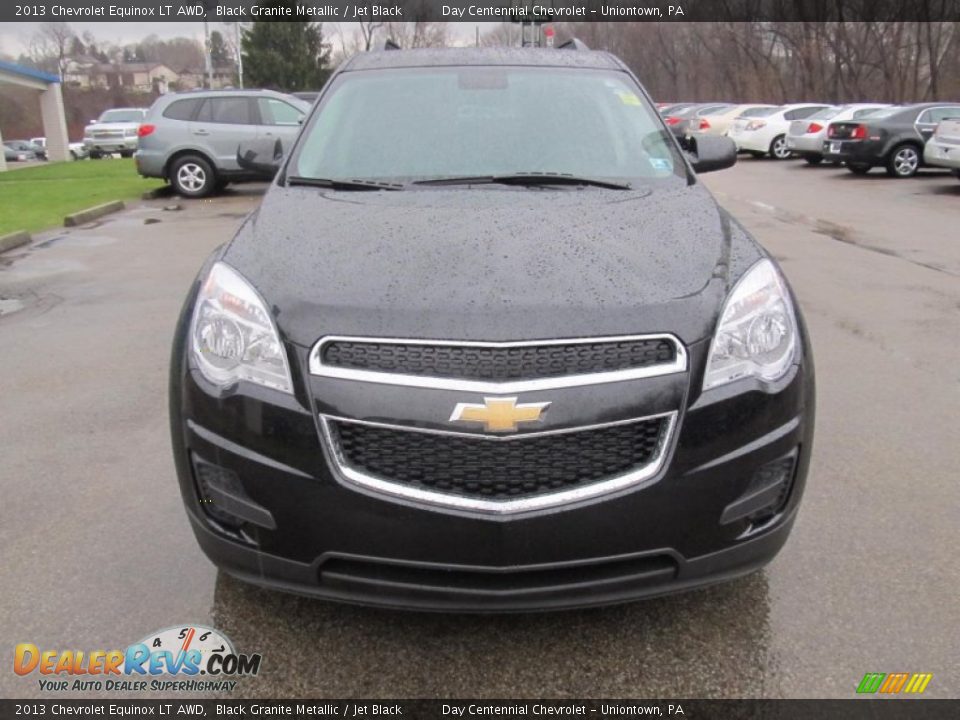 2013 Chevrolet Equinox LT AWD Black Granite Metallic / Jet Black Photo #10