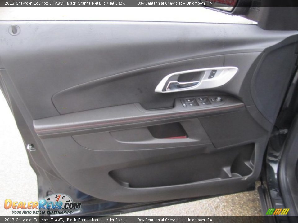 2013 Chevrolet Equinox LT AWD Black Granite Metallic / Jet Black Photo #11