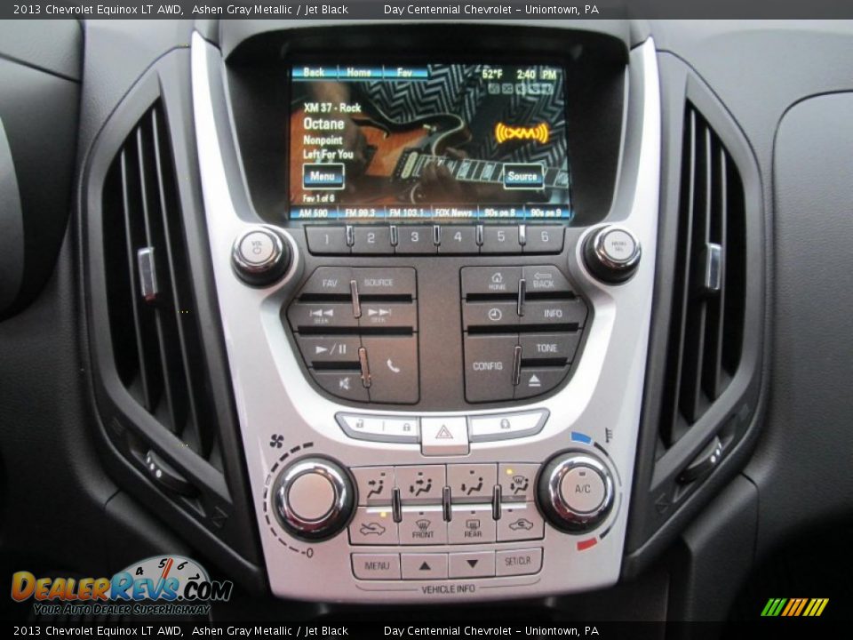 2013 Chevrolet Equinox LT AWD Ashen Gray Metallic / Jet Black Photo #16