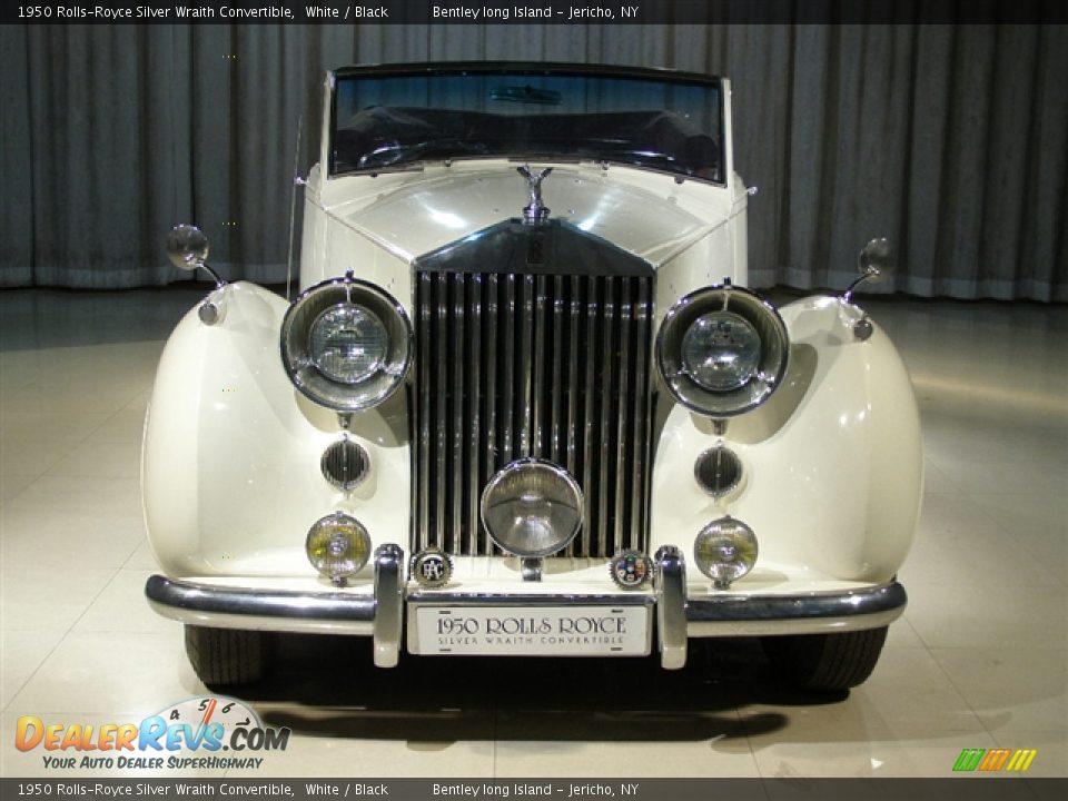 1950 Rolls-Royce Silver Wraith Convertible White / Black Photo #4