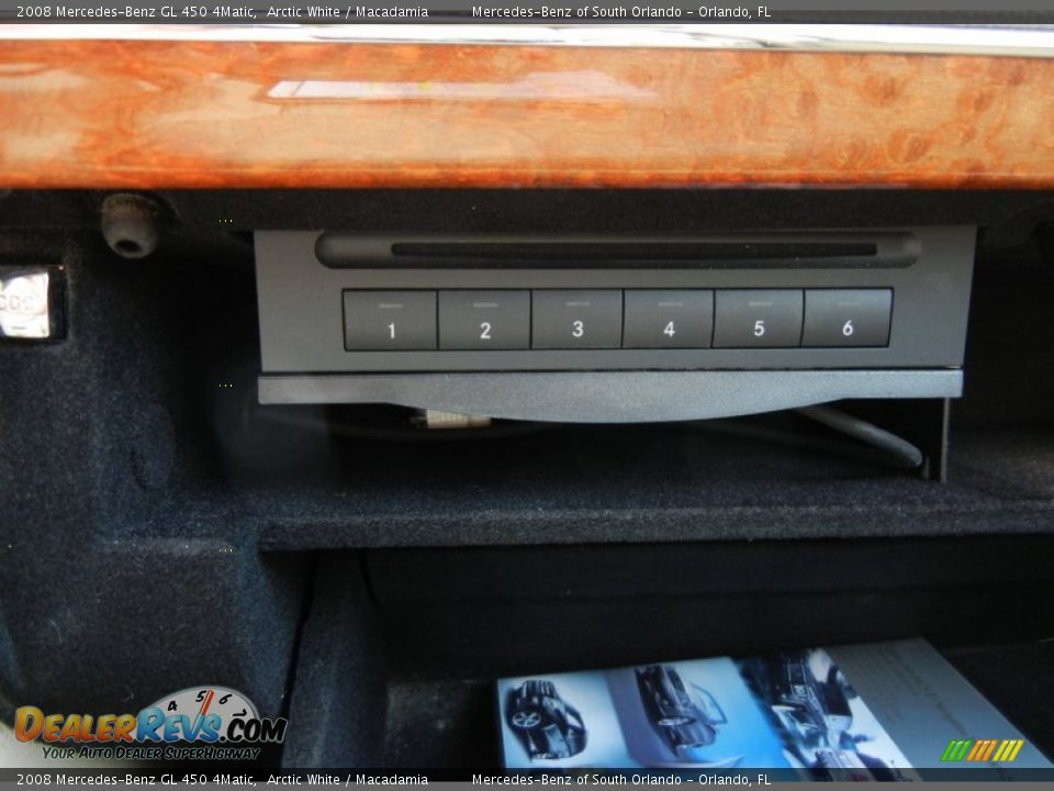 2008 Mercedes-Benz GL 450 4Matic Arctic White / Macadamia Photo #27