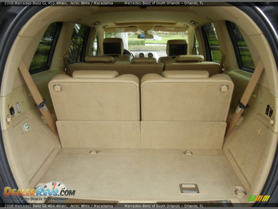 2008 Mercedes-Benz GL 450 4Matic Arctic White / Macadamia Photo #30