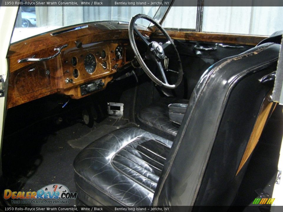 1950 Rolls-Royce Silver Wraith Convertible White / Black Photo #6